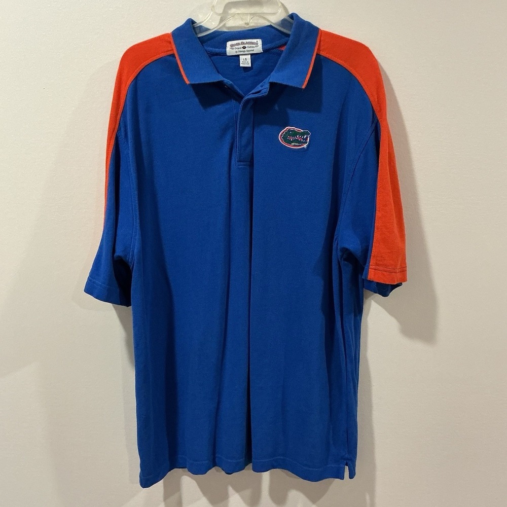 Vintage Florida Gators Boca‎ Classics Polo Shirt Mens Large Golf Athleisure